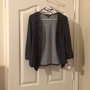Polka dot shell jacket